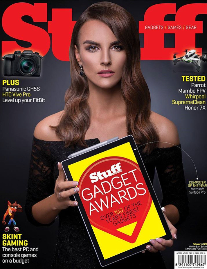 Stuff Middle East cover featuring Mariana